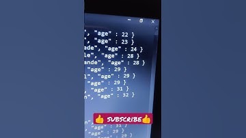 MongoDB sort() #shorts #mongo #mongodb #database