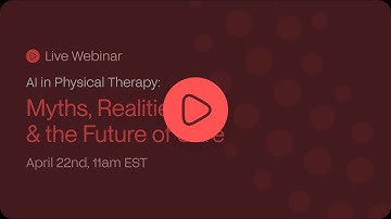 AI in Physical Therapy: Myths, Realities, and the Future of Care