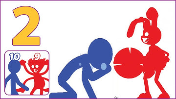 Stick War Hero Tower Defense: Gameplay Walkthrough (iOS,Android) Part 2 - Giant Boss Rabbit