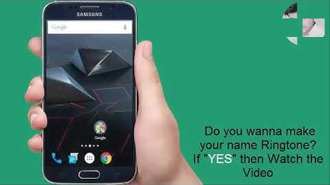How to make ringtone of your name tutorial (English)