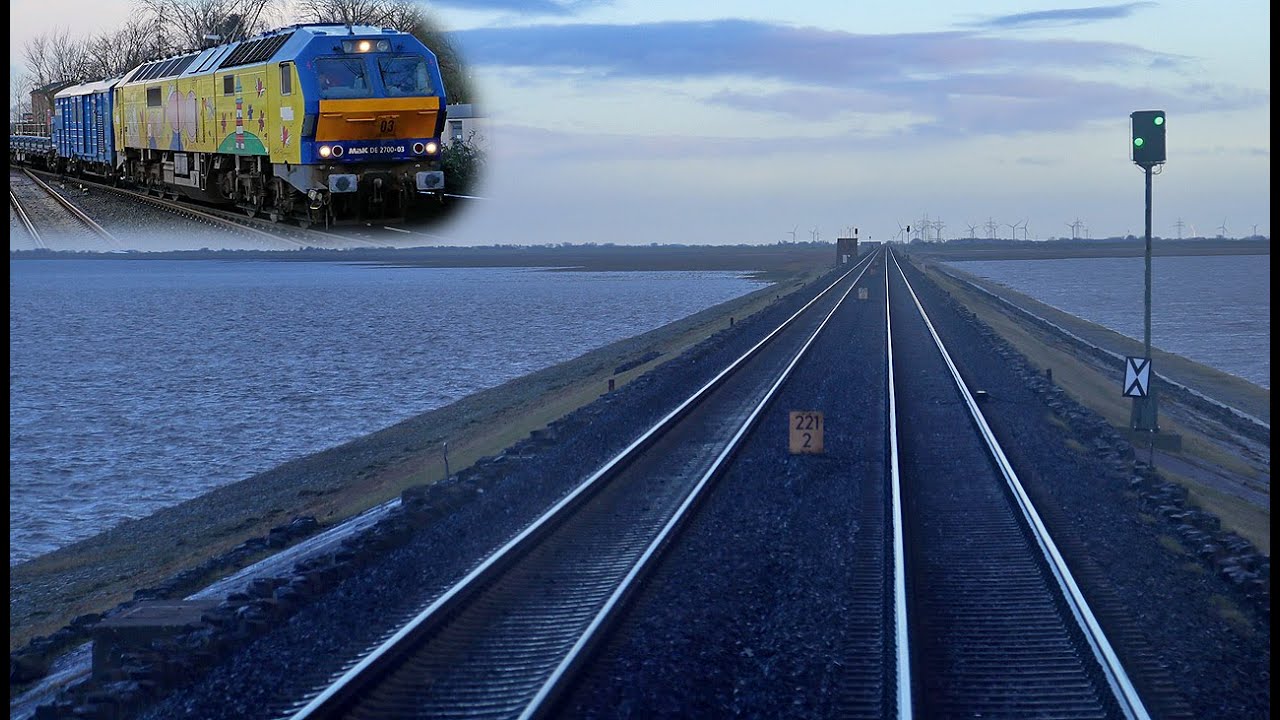 Führerstandsmitfahrt Sylt-Niebüll DE2700 / Di6 / ME26 (