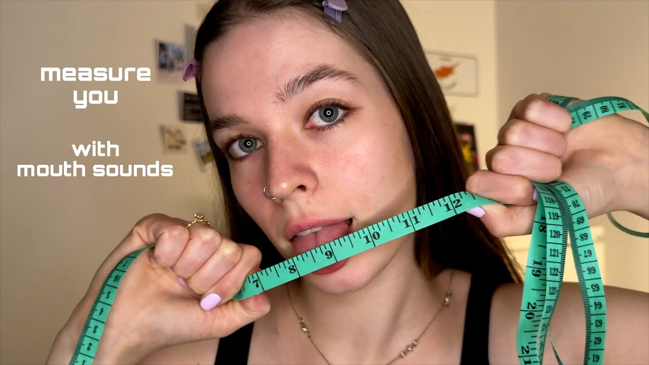 АСМР 𐙚 ИЗМЕРЮ ТЕБЯ ЗВУКАМИ РТА ⸝⸝.ᐟ⋆