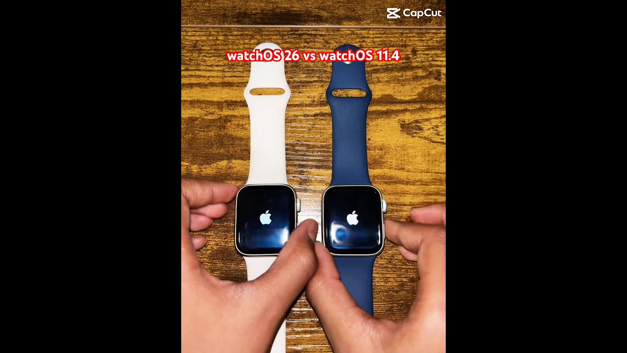 watchOS 26 vs watchOS 11.4 🥶💀 