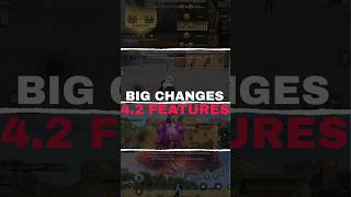 BIG CHANGES IN 4.2 UPDATE #shorts #trend #viral #trending #pubg #bgmi