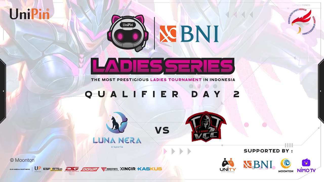 LUNA NERA ESPORTS VS VCC RESCUE QUEENS | UNIPIN LADIES SERIES - QUALIFIER DAY 2