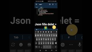 Python দিয়ে json ফাইল ডিলেট | সারাজীবনের ডাটা শেষ #pythonprogramming #codmobilegameplay #beginners
