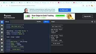 praktek python setelah dikembangkan#2