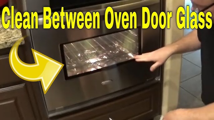 How to Clean an Oven Door Glass in a Few Steps