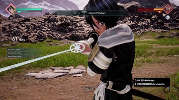 JUMP FORCE: Rukia 70% ultimate combo  (Bakugo