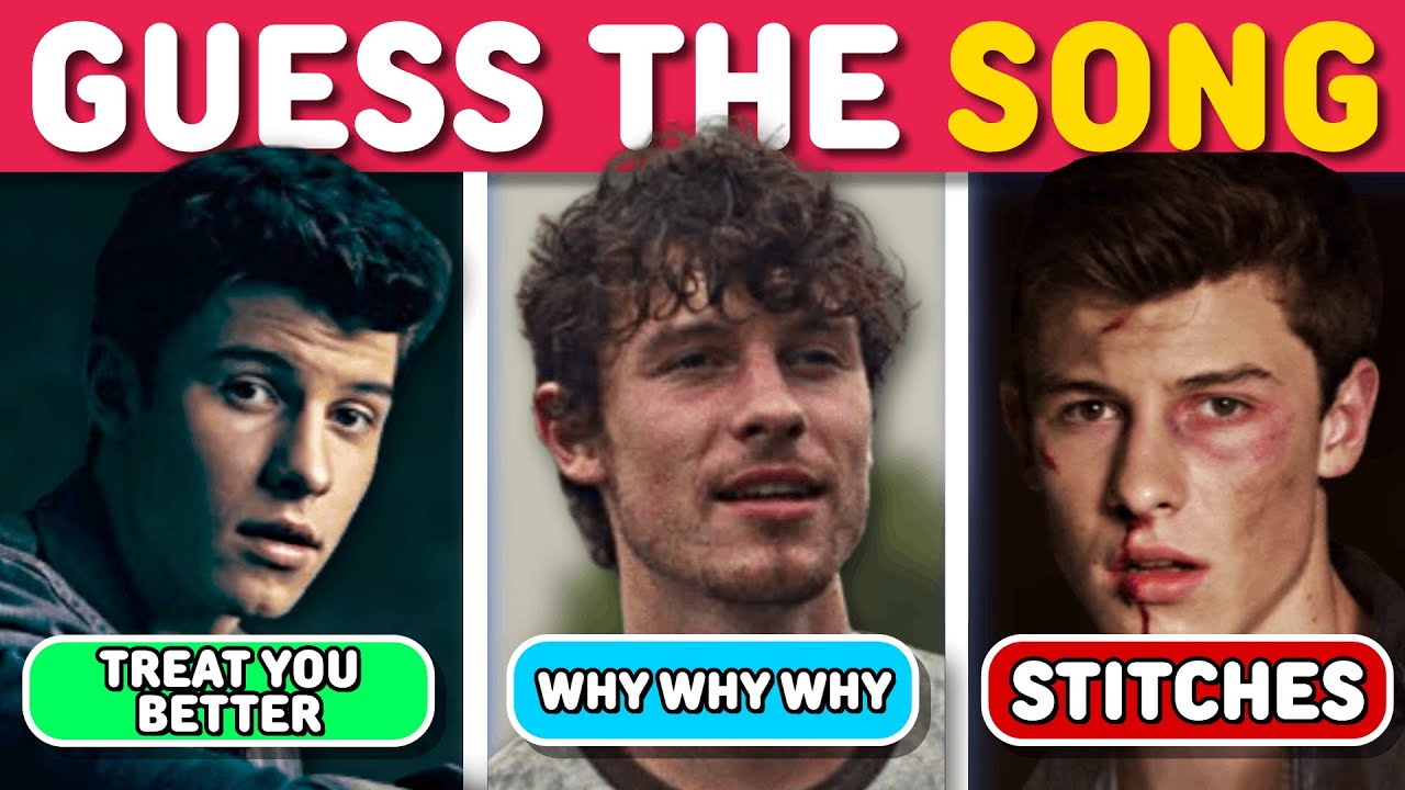 GUESS THE SHAWN MENDES SONG IN 3 SECONDS 🎵 | Music Quiz