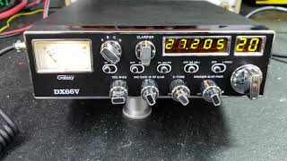 Galaxy DX 66v tune up report with vfo windup for Jason on VA