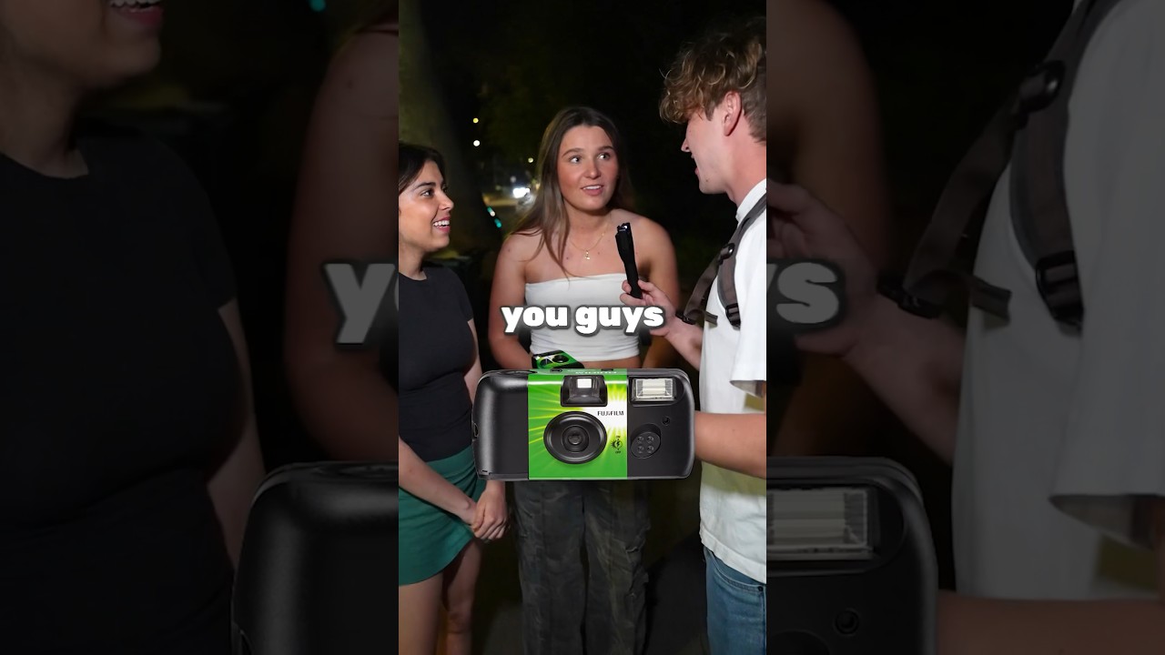 Would you bring a Disposable Camera to a Frat Party😳