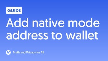 Add native wallets to Verus Desktop