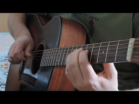 Гитара. Чёрный ворон (русская народная песня) — Russian folk song guitar cover