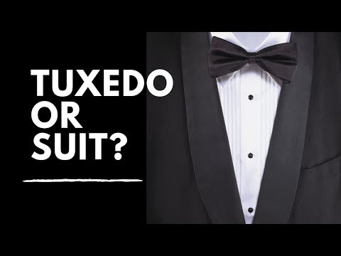 What’s the Difference Between a Tuxedo and a Suit?