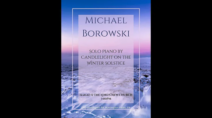 Michael Borowski - Solo Piano - Full Set 2 in 4K -...