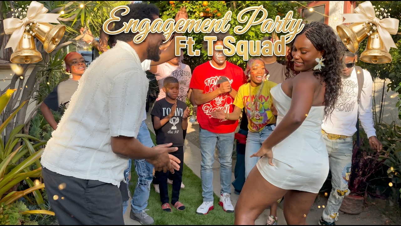 They booked T-SQUAD & We Turned Their Engagement Party into a Celebration They'll Never Forget! 🎉
