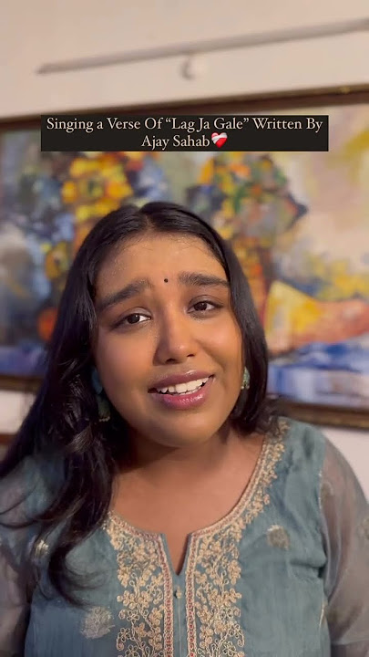 Lag Ja Gale by ajay sahab ji #singer #cover #latamangeshkar