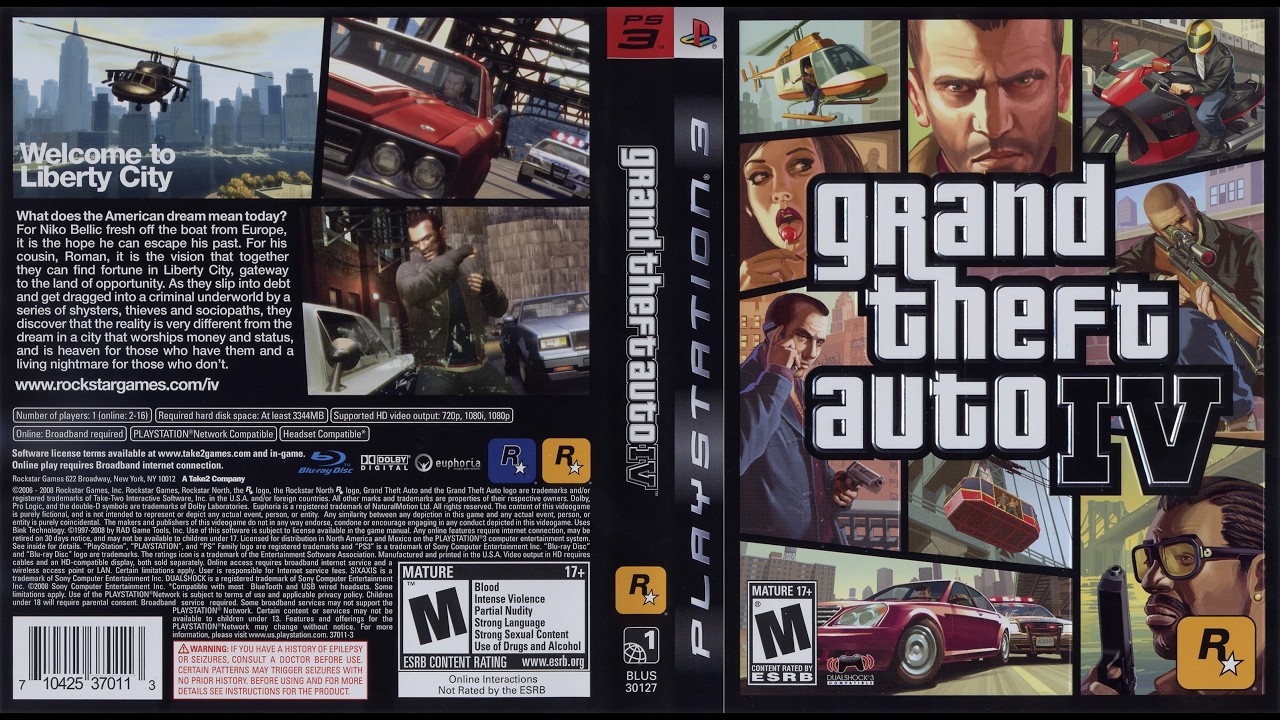 GTA IV ps3 version (2)