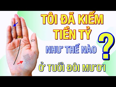 Video Chỉ tay Quý Hiếm vạn người có 1, Tôi đã kiếm Tiền Tỷ,... - youtube