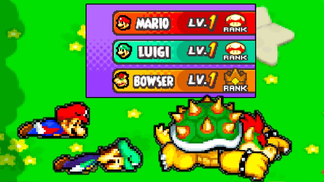 Можно ли пройти сюжетную линию Боузера без повышения уровня?