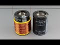 Create​ Free Energy Generator Using Copper wire​ And Two Capacitor 50v 6800uf