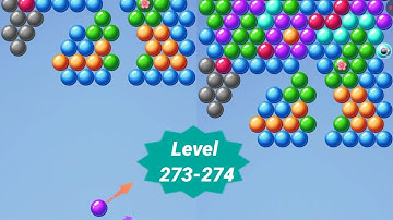 New Bubble Shooter Game Play Level 273-274 Game Play Bubble Shooter Android #youtube