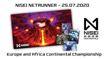 Round 1 - Qris vs Shorty -  NISEI Netrunner Europe and Africa Continental Championship 2020
