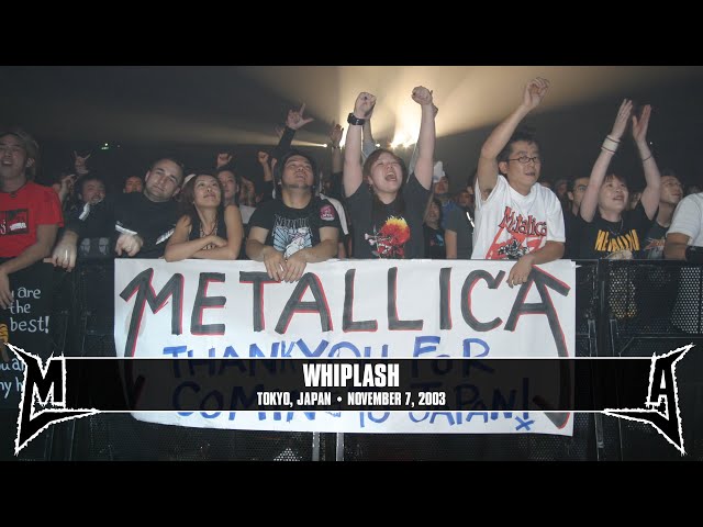 Metallica: Whiplash (Tokyo, Japan - November 7, 2003) - YouTube