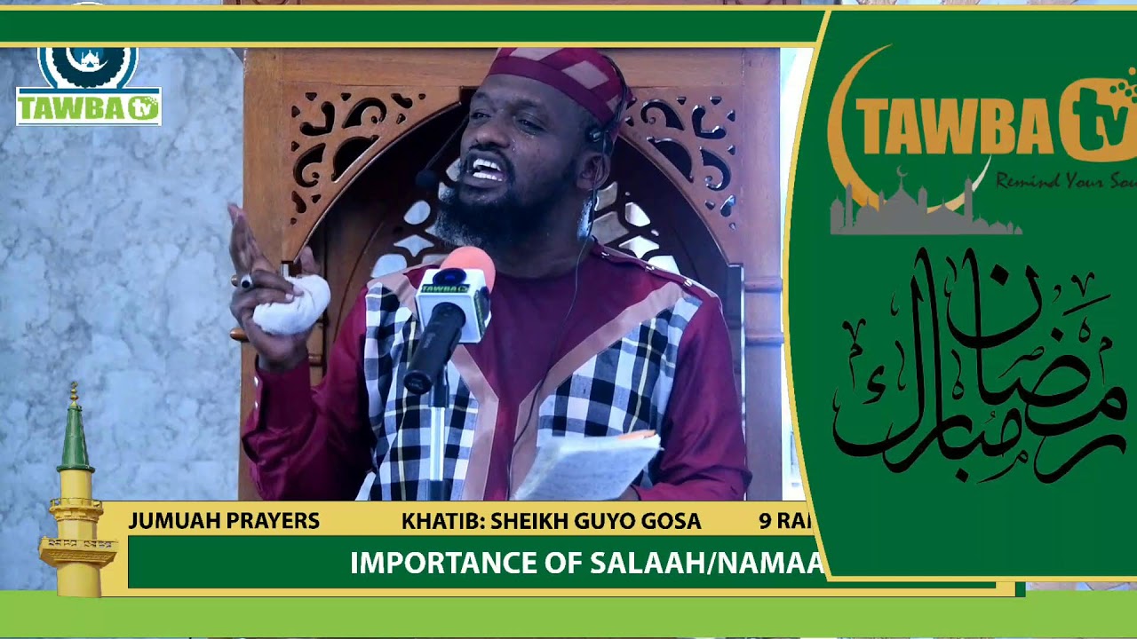 JUMUAH KHUTBA-SALAH/NAMAZ