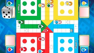 Ludo Game in 4 Player | Ludo King in 4 Players Match | Ludo King New Update | Ludo Gameplay