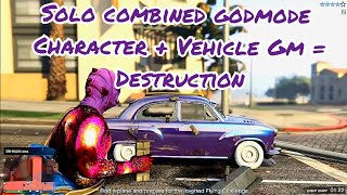 New Solo! Combined God Mode Glitch (GTA 5 Online) Double Gm