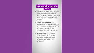 "Unlock Core Java: Master the Essential Concepts and Features of Java Programming!"