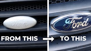 2006 F150 Replace Faded Ford Emblem