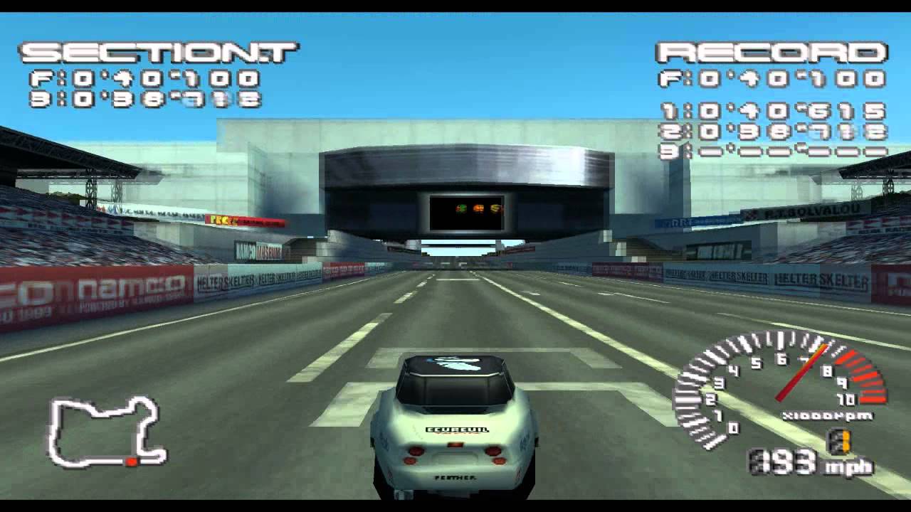 Ridge Racer Type 4 - Age Solo Ecureuil - Helter Skelter