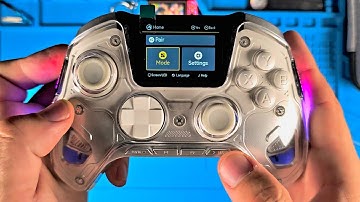 An Elite Controller With A Screen - Manba One Interactive Screen Wireless Gaming Controller