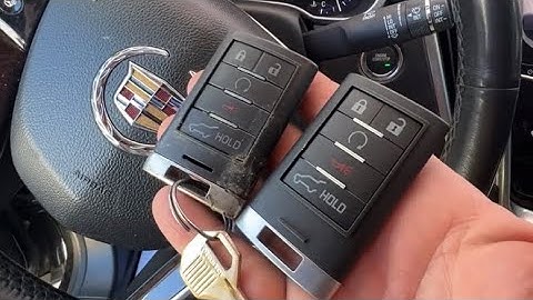 Cadillac SRX 2013 - Program New Smart Key (Manual)