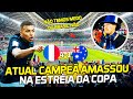 EU VI O SHOW DA FRANÇA E GRANDE ATUAÇÃO DE MBAPPE E GIROUD