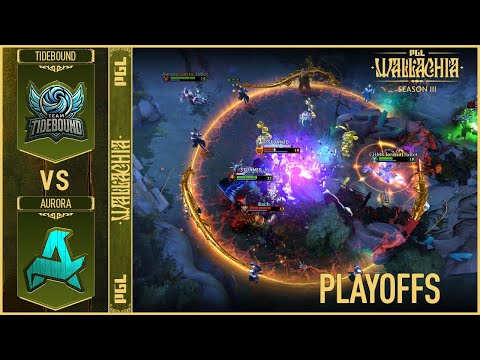LOSER IS OUT! TIDEBOUND vs AURORA - HIGHLIGHTS - PGL Wallachia Season 3 | DOTA2
