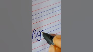 how to write your beautiful name in cursive writing | cursive writing for beginner #viral #video