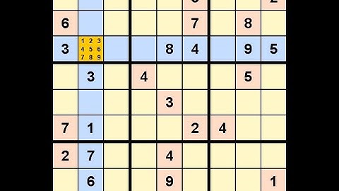How to Solve Washington Times Sudoku Difficult July 10, 2021
