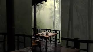 a cup of tea and heavy rain??الله_اكبر  اللهم_صل_على_محمد_وال_محمد