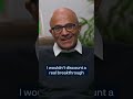 Asking #Microsoft #CEO if lacking speed in #AI because of #chipshortage? #ingoodcompany #oljefondet