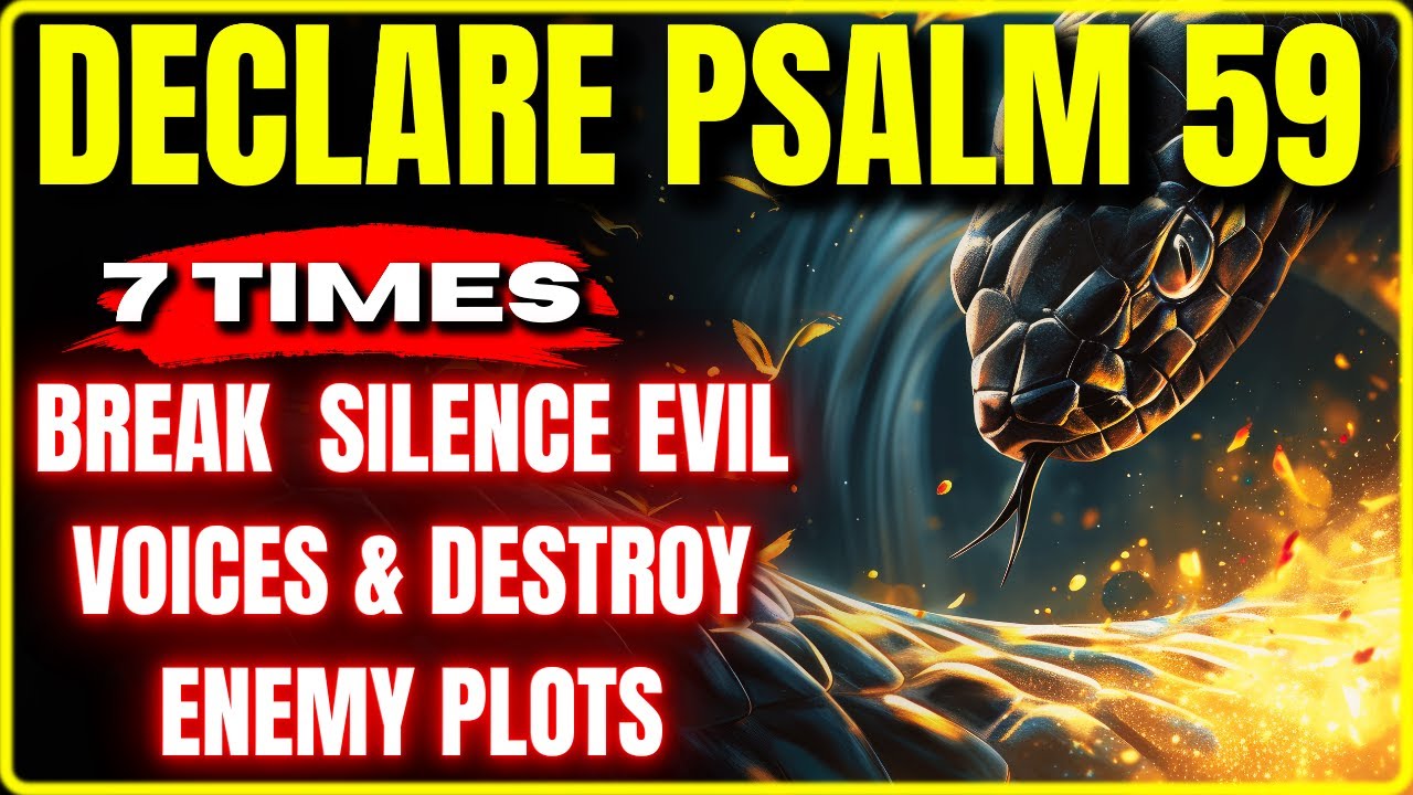 ✨ REPEAT PSALM 59 – DIVINE SHIELD AGAINST ENVY, CURSES & WITCHCRAFT TRAPS 🙏⚡HIDDEN ENEMIES EXPOSED