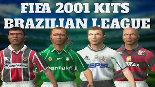 Fifa 2001 Brazilian League Kits