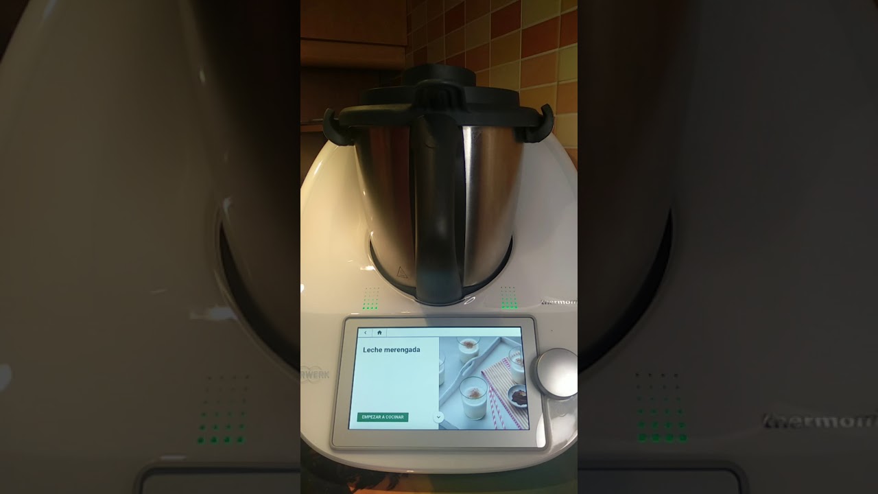 Leche merengada fácil en thermomix