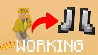 I Created Rocket Boots In Minecraft…