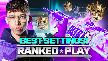NEW BEST PRO CLASS AND CONTROLLER SETTINGS FOR RANKED! (MW3 SETTINGS)
