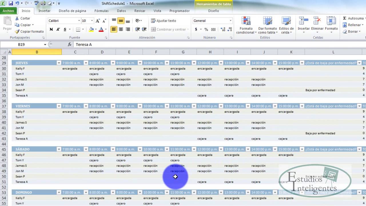 Plantillas En Excel Youtube