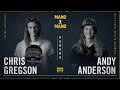 Mano A Mano 2023 Round 1 Men S Chris Gregson Vs Andy Anderson